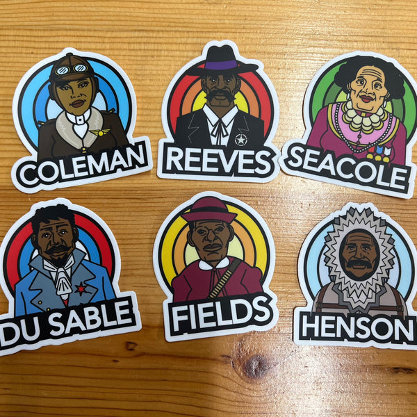 "The Pioneers" Stickers