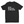 Load image into Gallery viewer, rockablock black t-shirt with phrase bald bearded & blessed on the front
