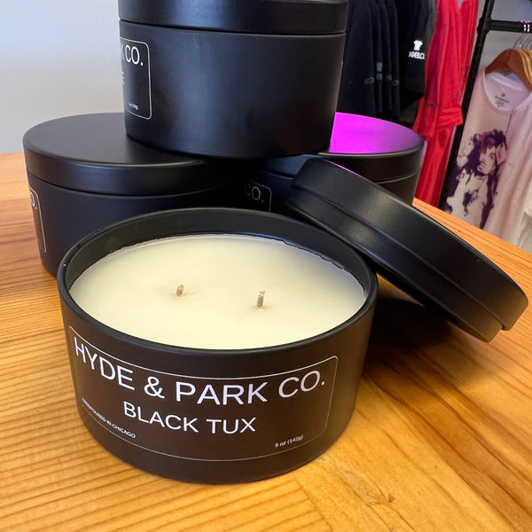 "Black Tux" 5 oz Scented Candle