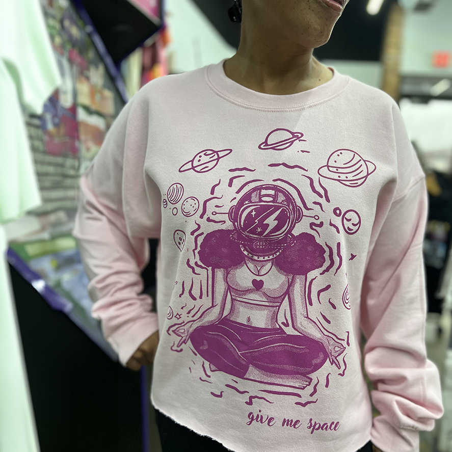 Give me 2025 space sweatshirt
