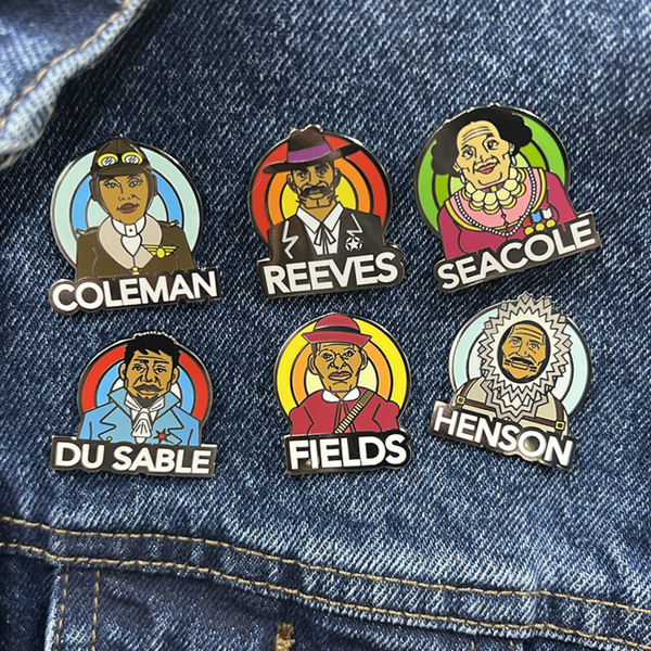 "The Pioneers" Enamel Pins