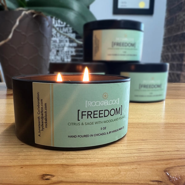 "FREEDOM" 5 oz Scented Candle