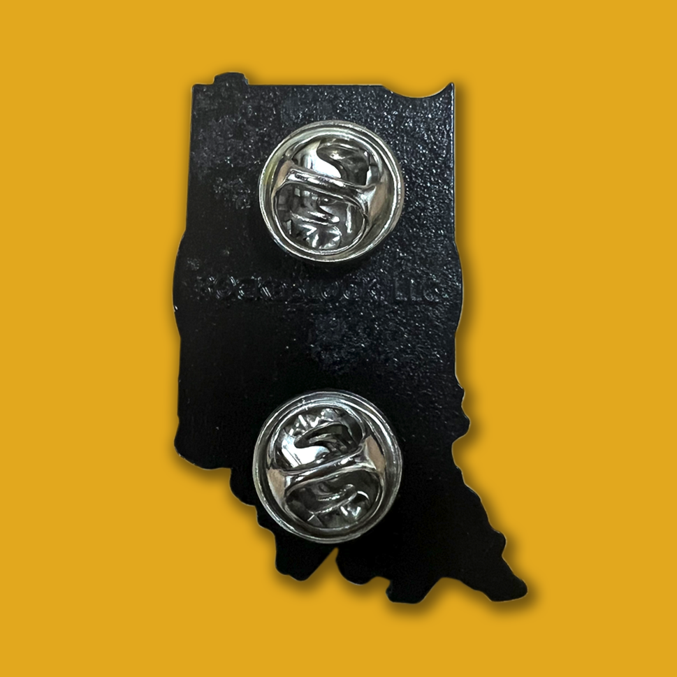 SPiNDIANA Enamel Pin – ROCKaBLOCK