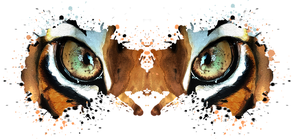 ROAR-SCHACH 24 x 36 Inch Art Print