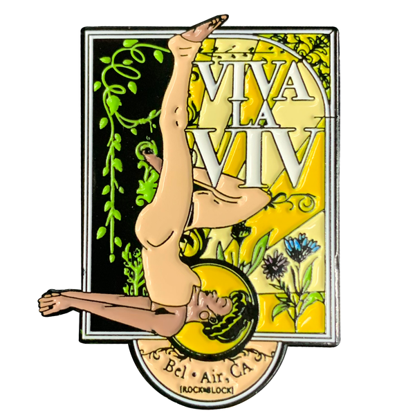 VIVA LA VIV Enamel Pin