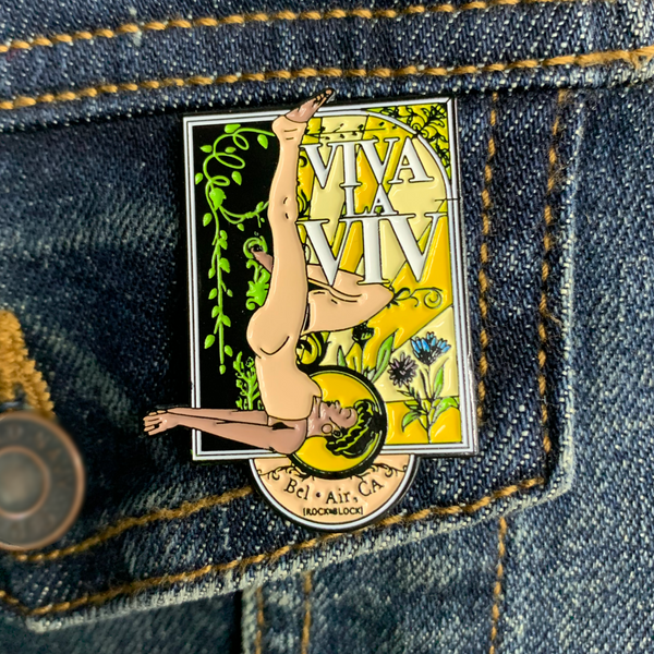 VIVA LA VIV Enamel Pin