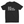 Load image into Gallery viewer, rockablock black t-shirt with phrase bald bearded &amp; blessed on the front
