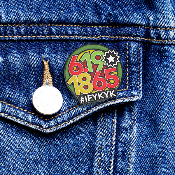 6.19 1865 Enamel Pin